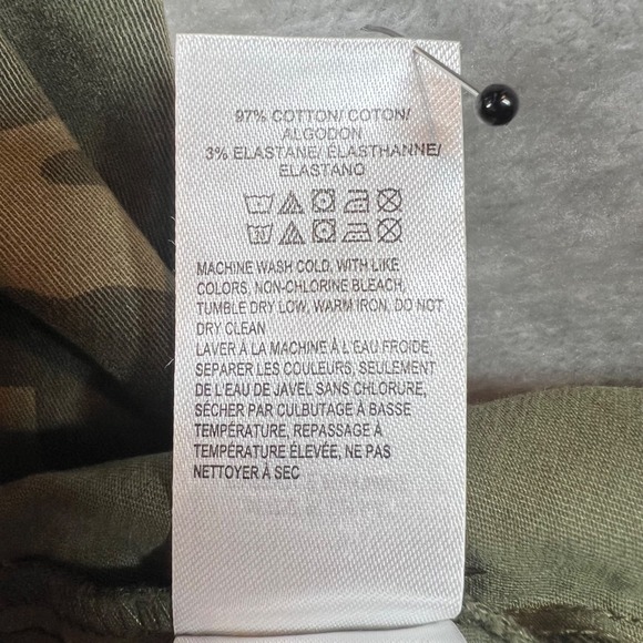 Lucky Brand Jacket Women's S Camo Button Field Utility Military Army Grunge‎ - Picture 13 of 13